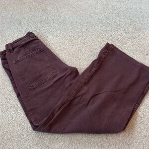 Maroon Edikted jeans